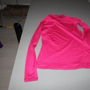 Pink Nike Pro Athletic Top Size Small